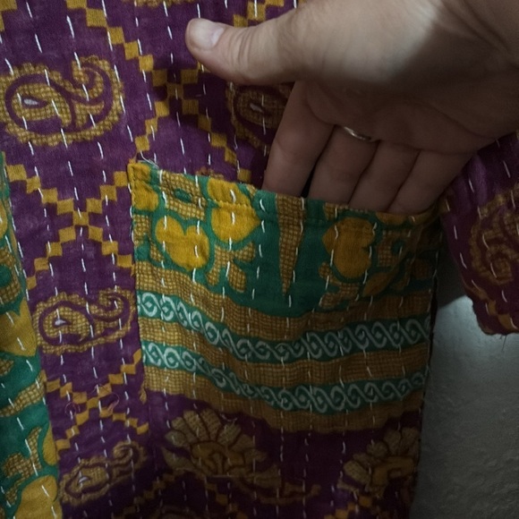 Kantha Kimono OS - Picture 4 of 6